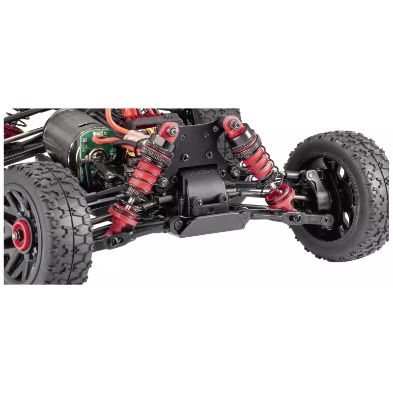 Reely Major Red Brushed 1:14 RC Buggy elétrico 4WD RTR 2,4 GHz com bateria e carregador (RE-7846527)