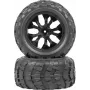 Reely RE-7083018 Rodas completas para Rhino 2 (2 unid., 1:10, sextavado de 12mm)