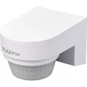 Sygonix SY-6733030 Detetor de movimento PIR de parede de superfície 240° relé branco