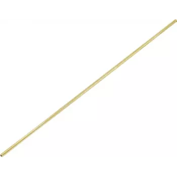 Reely tubo de latão 2 mm de diâmetro exterior, 1,1 mm de diâmetro interior, 500 mm de comprimento, 1 unid.