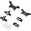 Reely RE-6904716 conjunto de ponte de amortecedores e mangas de eixo para Rhino 2 1:10 4WD Buggy