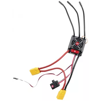 Reely RE-7867950 variador com escovas 60A à prova de água para carros RC 1/10