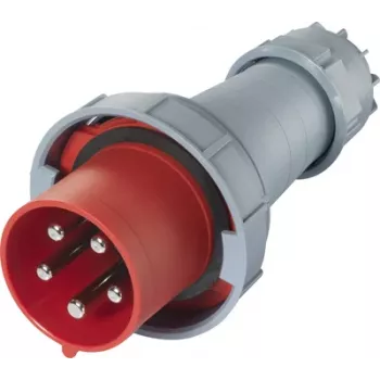 Sygonix SY-6790588 ficha CEE 125 A 5 polos 400 V/AC IP67 vermelho