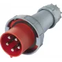 Sygonix SY-6790588 ficha CEE 125 A 5 polos 400 V/AC IP67 vermelho