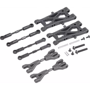 Reely RE-7083024 conjunto de braços oscilantes (2 unid.) – substituição de suspensão para carros RC