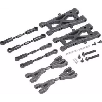 Reely RE-7083024 conjunto de braços oscilantes (2 unid.) – substituição de suspensão para carros RC