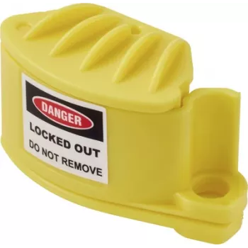 Sygonix SY-6872678 Cadeado de segurança 29 mm amarelo