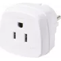 Sygonix SY-7062426 Adaptador de viagem US para Schuko com terra (SY-7062426)