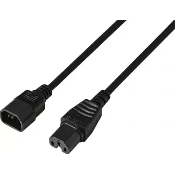 Cabo de alimentação Sygonix SY-7154268 CEE 7/7 para IEC C13 3 m preto