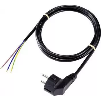 Cabo de alimentação Sygonix SY-5043478 CEE 7/7 para IEC C13 2 m preto