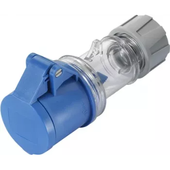 Tomada CEE Sygonix SY-5871536 16 A 3 polos 230 V/AC IP44 transparente