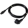 Cabo de alimentação para portátil Sygonix SY-5043498 3m preto Schuko para IEC C5