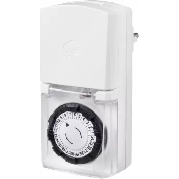 Temporizador analógico diário Sygonix SY-5042670 3680 W IP44
