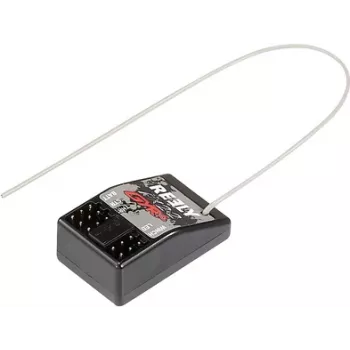 Reely RX2+2 GYRO recetor giroscópio de 4 canais 2,4 GHz sistema de encaixe JR/Futaba RE-9146817