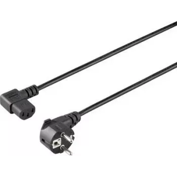 Sygonix SY-5042718 cabo de ligação para aparelhos CEE 7/7 para IEC C13, 1,5 m, preto