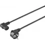 Sygonix SY-5042718 cabo de ligação para aparelhos CEE 7/7 para IEC C13, 1,5 m, preto