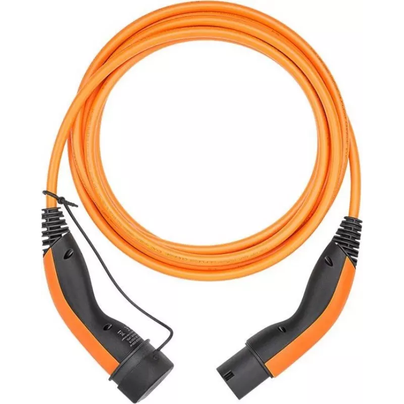 LAPP MOBILITY cabo de carregamento EV Type 2, 7,4 kW, 5 m, laranja 61786