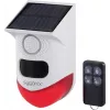 Sygonix mini sistema de alarme branco vermelho com detetor de movimento PIR LED e comando (SY-6515320)