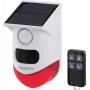 Sygonix mini sistema de alarme branco vermelho com detetor de movimento PIR LED e comando (SY-6515320)