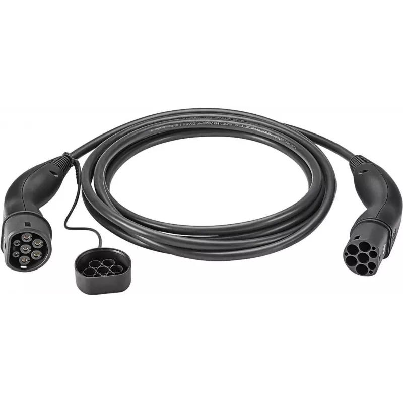 Cabo de carregamento EV LAPP MOBILITY Type 2 22 kW 5 m preto 61781
