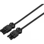 Cabo de extensão Sygonix SY-6676360 preto 1,5 m Schuko