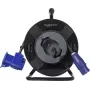 Sygonix SY-6684366 Extensão de cabo em tambor preto CEE ficha para caravana 25m H07RN-F 3G2.5