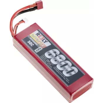 Reely Bateria LiPo para recetor 7,4V 6800mAh 2S 50C Hardcase T-Plug (RE-7856802)