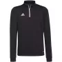 adidas Entrada 22 Casaco de treino criança sweatshirt preto H57547 164cm