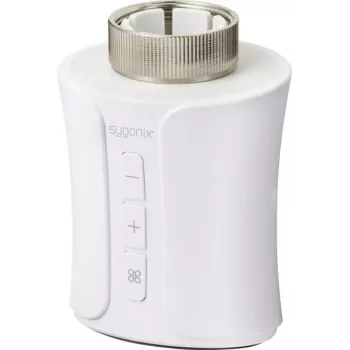 Sygonix SY-6752918 Termostato inteligente para radiador Zigbee 3.0, eletrónico, 5–35°C, branco