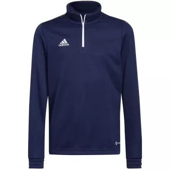adidas Entrada 22 Camisola de treino criança sweatshirt azul-marinho tamanho 128 H57484