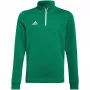 adidas Entrada 22 Casaco de treino verde jovem sweatshirt HI2132 tamanho 164