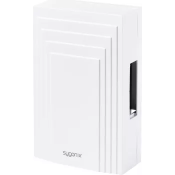 Sygonix SY-5491840 Campainha com fios 8-12V AC/DC 85dB branca