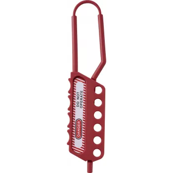 Sygonix SY-6872556 Haspel de bloqueio 42 mm vermelho