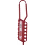 Sygonix SY-6872556 Haspel de bloqueio 42 mm vermelho