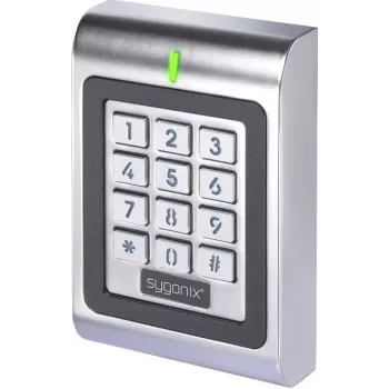 Sygonix Teclado de código SY-6879940 RFID 12/18V DC IP66 saliente preto (SY-6879940)