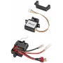 Reely RE-8705337 Conjunto eletrónico para Carbon Fighter III (recetor 2,4 GHz, variador de velocidade com escovas 40A, servo de direção)
