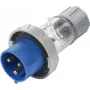 Sygonix SY-5873150 Ficha CEE para caravana 32 A 3 polos 230 V/AC IP67 transparente