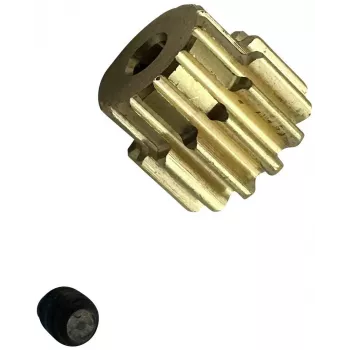 Reely RE-9043674 Pinhão de motor 14 dentes Mod 0,6 aço temperado para veio de 3,175mm