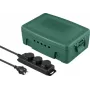 Tomada múltipla Sygonix SY-6797950 3 tomadas verde/preto com proteção reforçada contra contacto