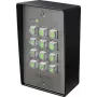 Fechadura de código de sobrepor Sygonix SY-6888064, 12-24V DC/AC, IP65, teclado iluminado