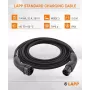 LAPP MOBILITY Cabo de carregamento EV Type 2, 7,4 kW, 5 m, preto (61780)