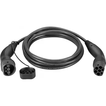 LAPP MOBILITY Cabo de carregamento EV Type 2, 7,4 kW, 5 m, preto (61780)