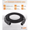 LAPP MOBILITY Cabo de carregamento EV Type 2, 7,4 kW, 5 m, preto (61780)