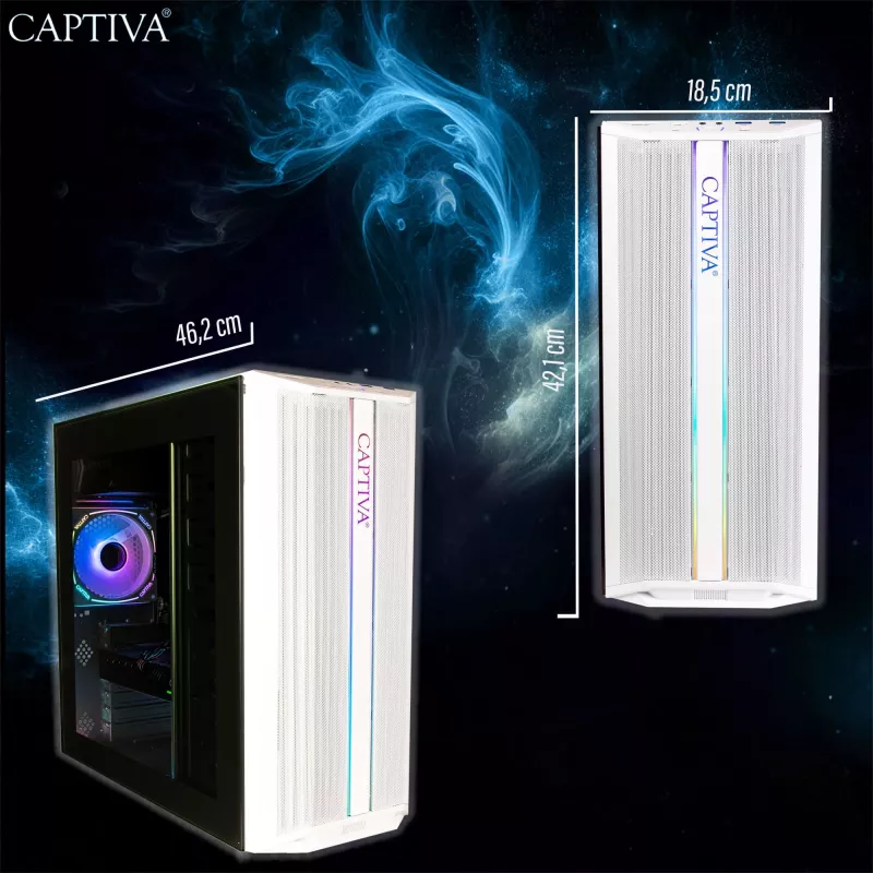 Captiva PC Business/Office R10-3531 (Ryzen 5 3400G/SSD 2TB/32GB/WLAN/sem SO)