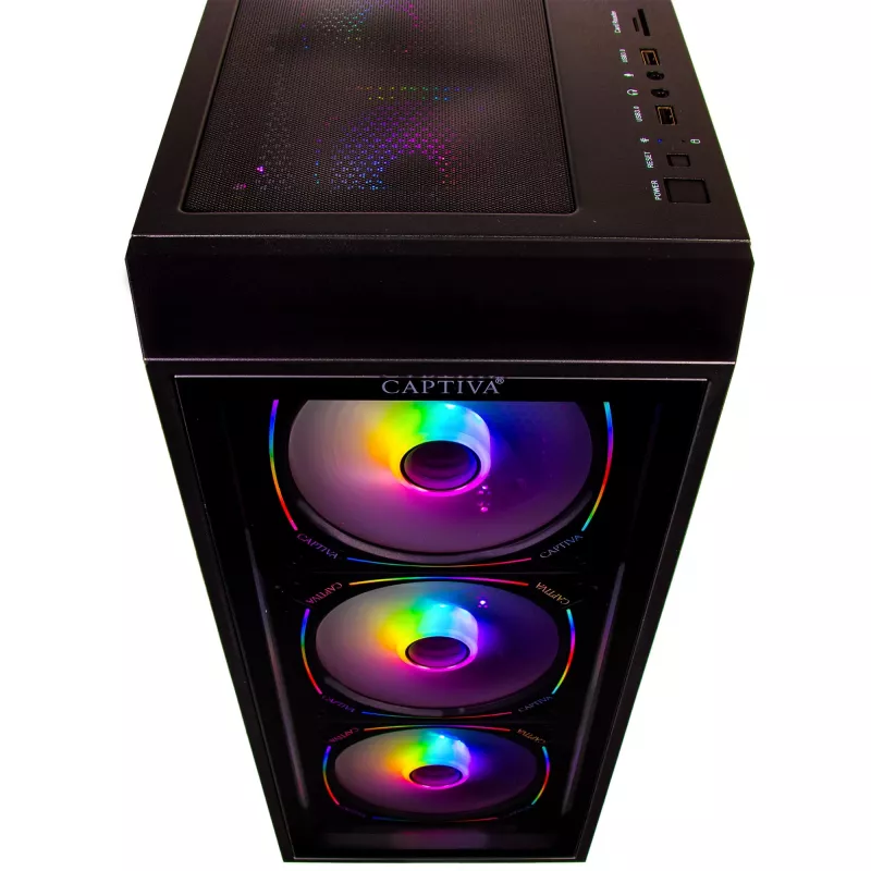 Captiva PC Entry Gaming R10-3599 (Ryzen 5 7500X3D/RTX5060 Ti 16GB GDDR7/SSD 1TB/16GB/WLAN/sem SO)