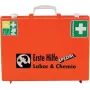 SÖHNGEN MT-CD Kit de primeiros socorros industrial, caixa de plástico laranja com fecho de clique, 400 x 150 mm 0360106