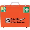 Söhngen DIN 13157 Kit de primeiros socorros 0360111, caixa de ABS laranja, para montagem na parede, capacidade para 20 pessoas