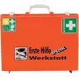 Söhngen DIN 13157 Kit de primeiros socorros 0360111, caixa de ABS laranja, para montagem na parede, capacidade para 20 pessoas