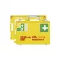 Söhngen DIN 13157 C Kit de primeiros socorros, plástico ABS laranja, para montagem na parede, à prova de pó e salpicos, recarregável, para até 20 pessoas 0371096