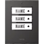 M-E Modern-Electronics 41307 Emissor de campainha sem fios iluminado com porta-nome